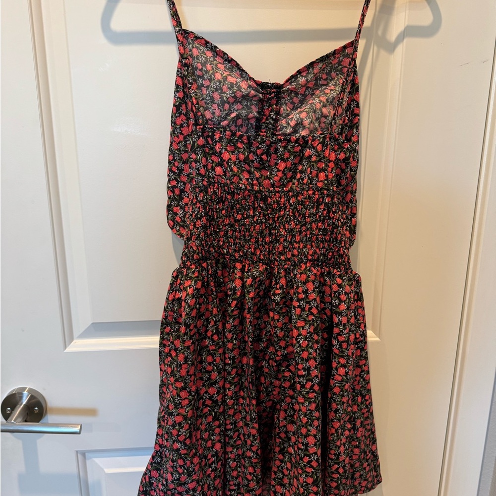 Floral Spaghetti Strap Dress